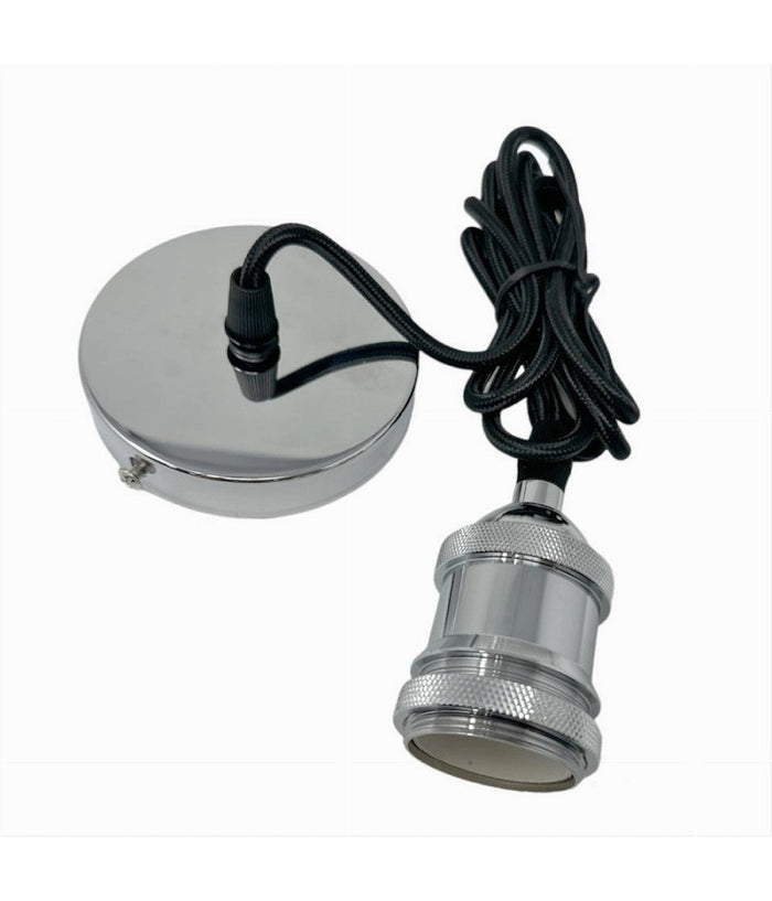 Lampadario Portalampada A Sospensione Per Lampadine E27 Pendente 2 Metri E27-2m         