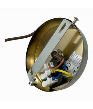 Lampadario Portalampada A Sospensione Vintage Bronzo Per Lampadine E27 2mt E27-2m-v         