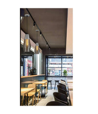 Lampadario Soffitto Forma Ovale In Vetro Lampada Sospensione Attacco E27 A36-01         