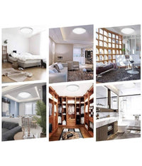 Lampadario Soffitto Plafoniera Led 18w Cupola Medium Diversi Toni Di Luce C-01         