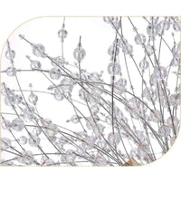 Lampadario Soffitto Plafoniera Oro Moderna Cristalli Fuochi D'artificio G9 Pn-13         