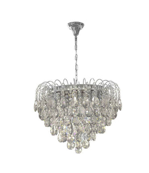 Lampadario Soffitto Sospensione Classico Sfere Pendenti 12 Portalampade E14         