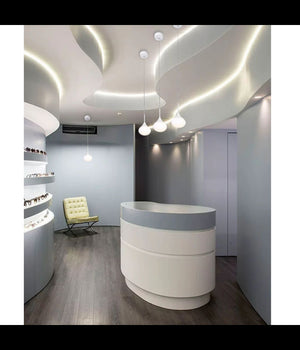 Lampadario Soffitto Sospensione Led 3 Toni Di Luce Design Goccia In Metallo B36         