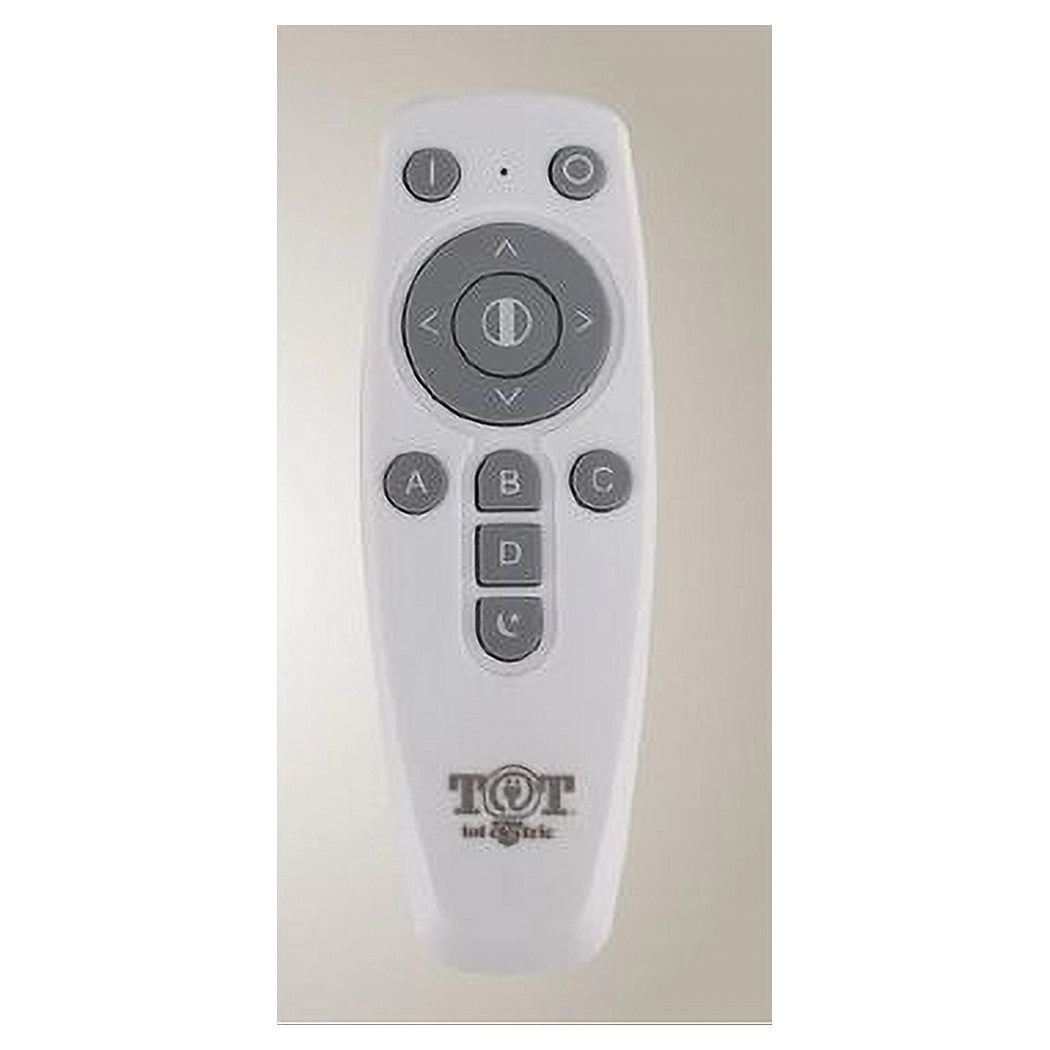 Trade Shop - Lampadario Sospensione Led 60 W 2 Cerchi Anelli Cristallo Telecomando Bianco 31951         