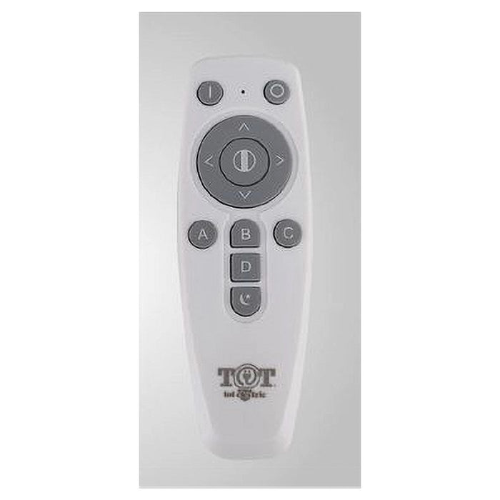 Trade Shop - Lampadario Sospensione Led 60 W 2 Cerchi Anelli Cristallo Telecomando Nero 31968         