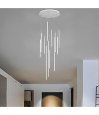 Lampadario Sospeso 105w Moderno Pendenti Led Bianco Luce 6500k 4000k 3000k Lp-45b         