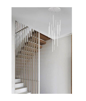 Lampadario Sospeso 105w Moderno Pendenti Led Bianco Luce 6500k 4000k 3000k Lp-45b         