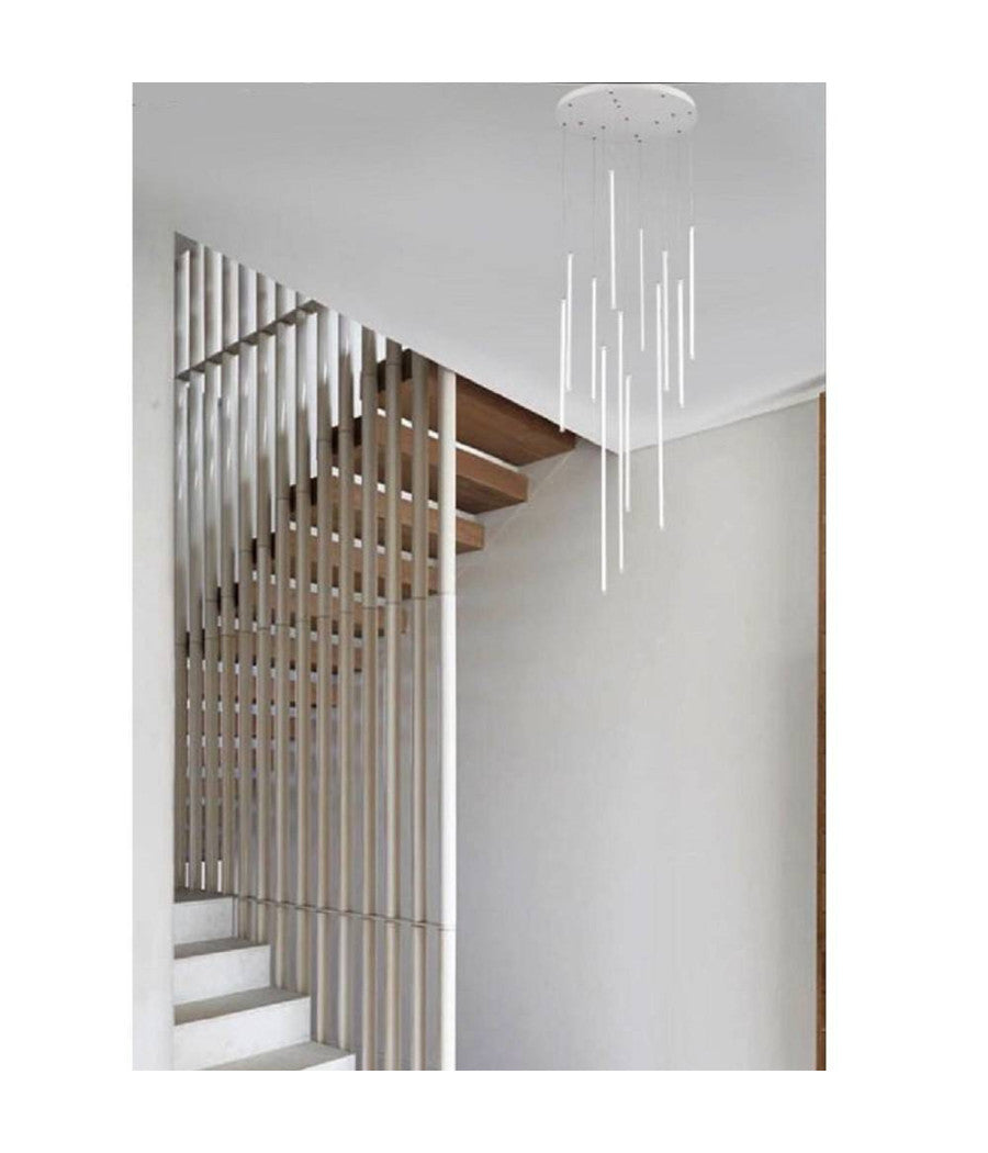 Lampadario Sospeso 105w Moderno Pendenti Led Bianco Luce 6500k 4000k 3000k Lp-45b         