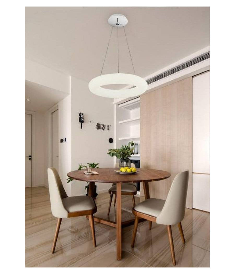 Lampadario Sospeso 36w Lampada Tripla Accensione Luce Bianca Calda Naturale B30         