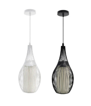 Lampadario Sospeso Ovale Pendente A Sospensione Moderno E27 Plafoniera B19         