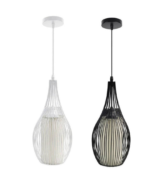 Lampadario Sospeso Ovale Pendente A Sospensione Moderno E27 Plafoniera B19         