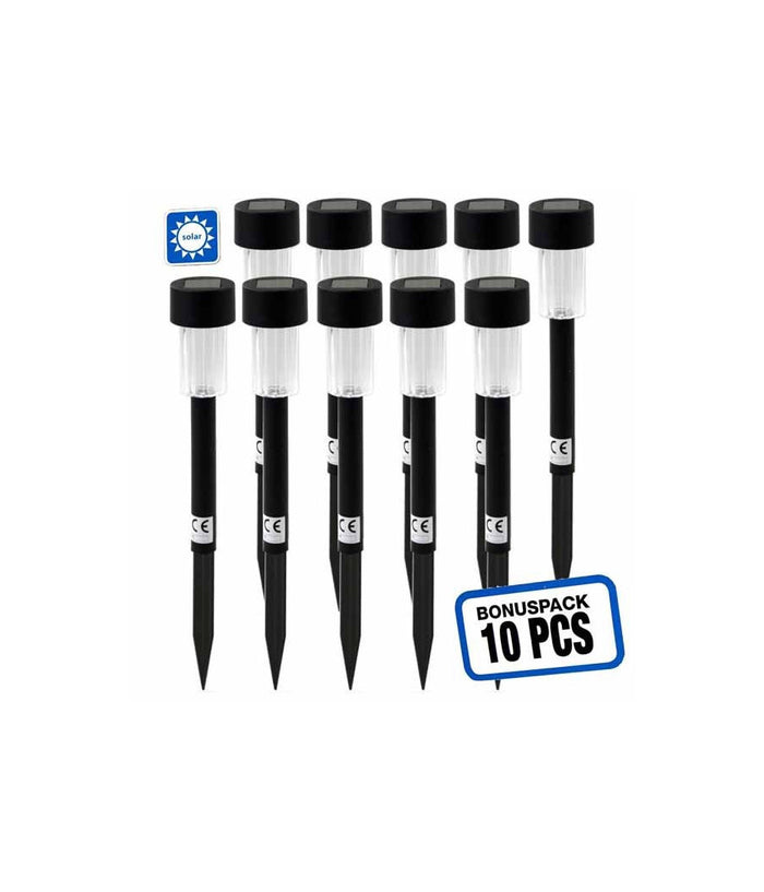 Lampade Paletti Solari A Led Luci Da Giardino Con Pannello Solare Ricarricabili         