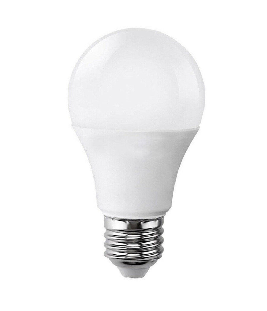 Lampadina A Led 10 W A60 Attacco E27 Sfera Luce 6500k 3000k 4000k Lampada A6009  -bianco Naturale      -
