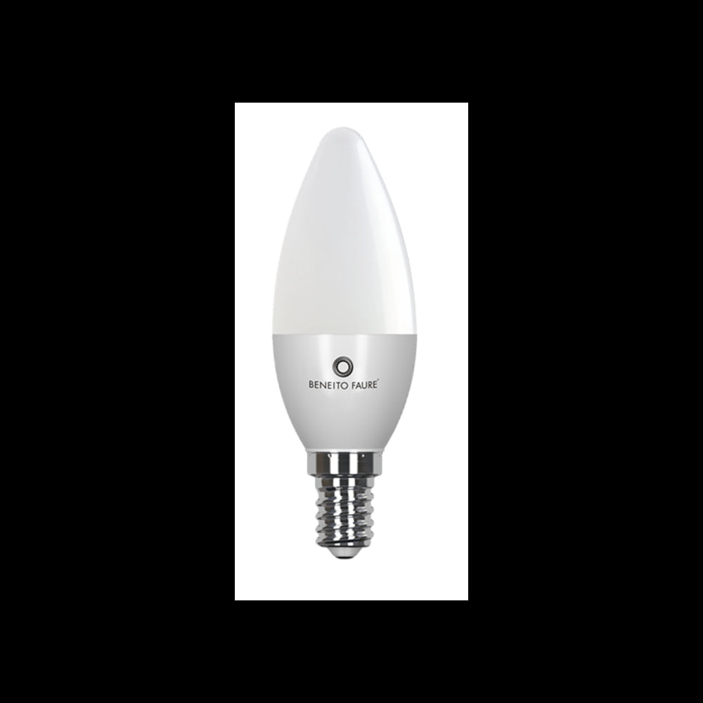 Lampadina a led a oliva opaca 5,5W E14 5000K