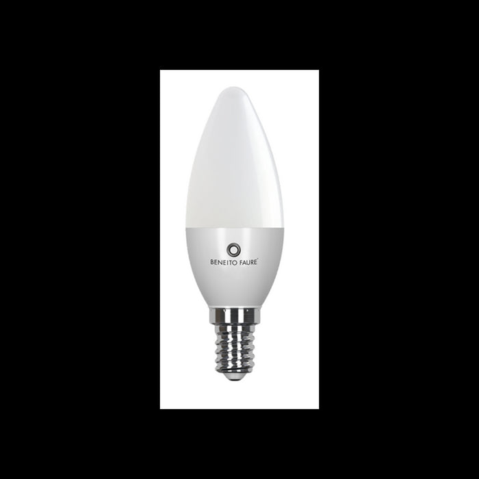 Lampadina a led a oliva opaca 5,5W E14 5000K
