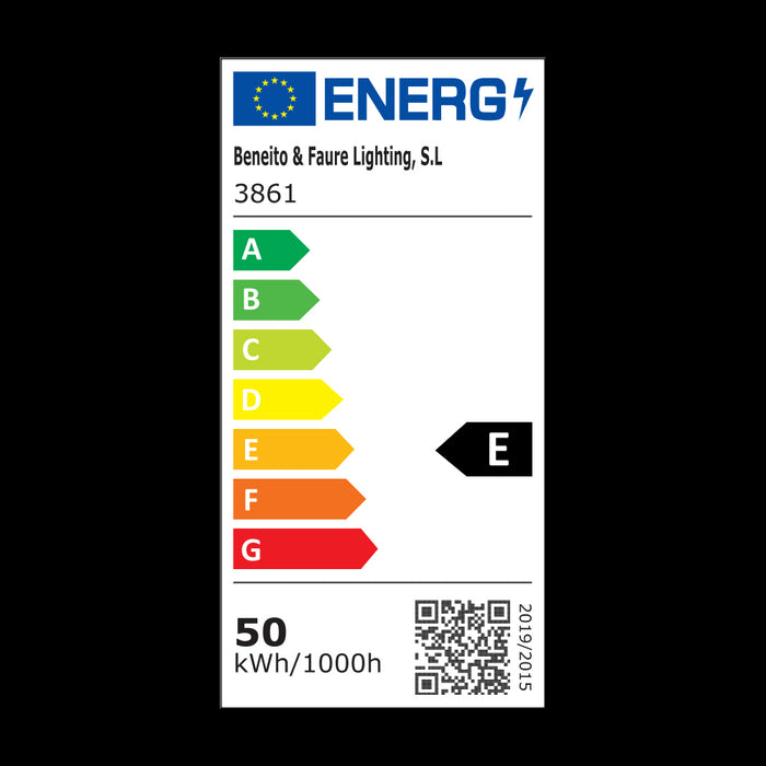 Lampadina a led ad alta potenza ARIA 50W E40 6200lumen - Luce Fredda 5000K