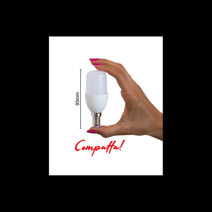 Lampadina a led E14 6,5W cilindrica 806 lm 4000k
