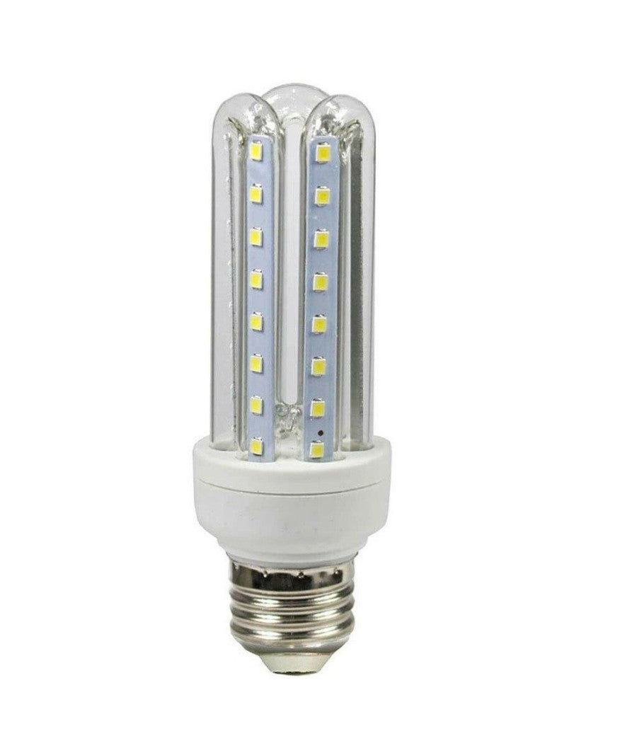 Lampadina A Led E27 18 W Lampada Tubolare Luce Calda Fredda Naturale U-18w  -bianco Naturale      -