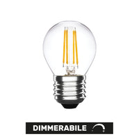 Lampadina a Led Mini Sfera Dimmerabile 5W 2700K E27