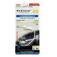 Lampadina Alogena H3 55w 12v Luce Bianco Caldo Fendinebbia Per Auto Moto H3-gx02         