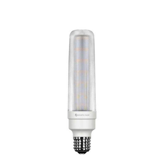 Lampadina cilindrica a led 10W E27 PL T40 4000k