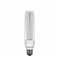 Lampadina cilindrica a led 10W E27 PL T40 3000k