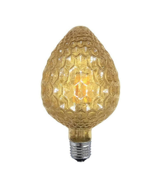Lampadina Filamento A Ovale Ambra E27 4w Stile Vintage Retro Luce Decorati Ov-oc         