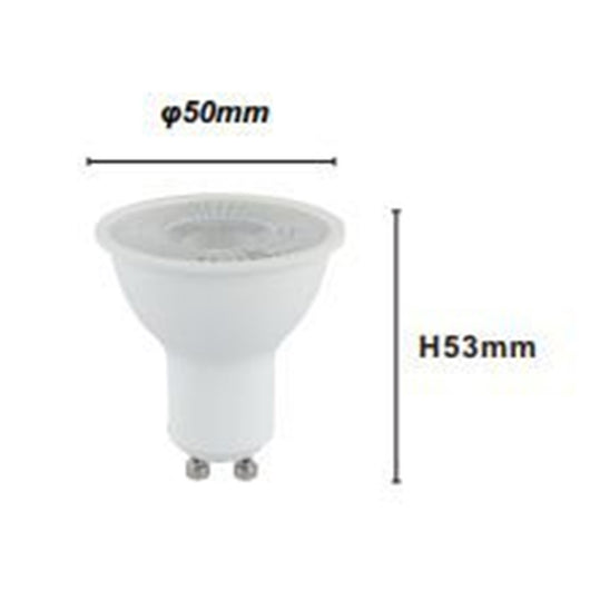 Trade Shop - Lampadina Lampada A Led Gu10 5 Watt 715 Lm Bianco Luce Naturale 4000k Ip20 00519         