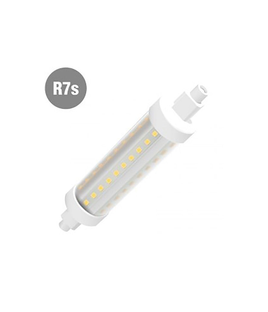 Lampadina Lampada Led R7s 118mm Led 2835 Sostituzione Alogena 6500k 8w 360°         