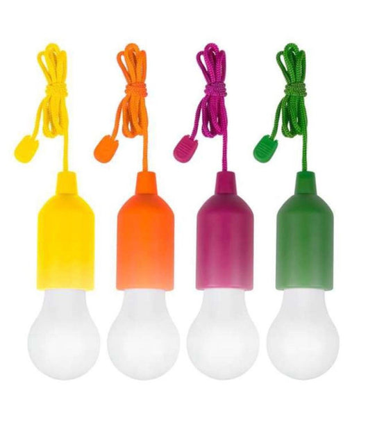 Lampadina Lampada Luce A Led A Batterie Portatile Antiurto Con Corda Senza Fili         