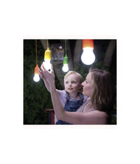 Lampadina Lampada Luce A Led A Batterie Portatile Antiurto Con Corda Senza Fili         