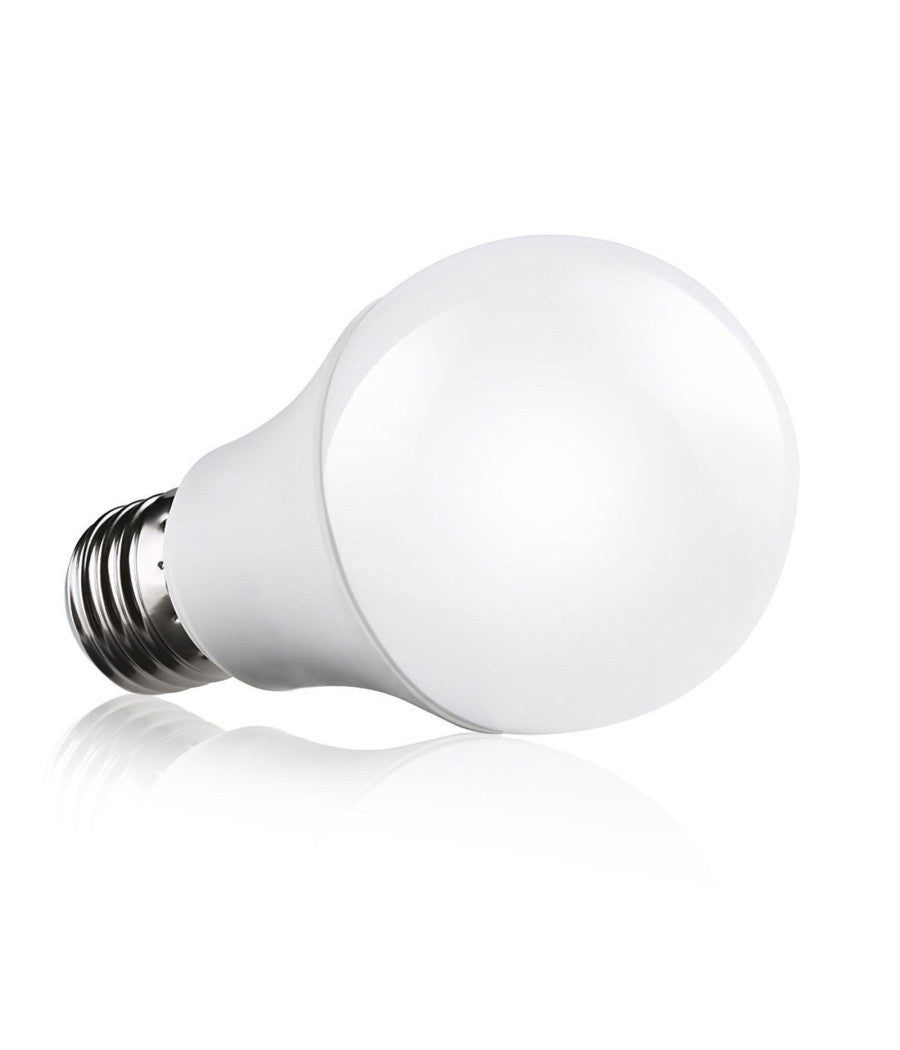 Lampadina Led 3 - 5 - 7 - 9 - 12 Watt A Bulbo Luce Fredda E Calda Attacco E27  -bianco Freddo-3 Watt      