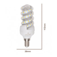 Trade Shop - Lampadina Led 9w E14 855 Lm Spirale Luce Calda 3000k Naturale 4000k Fredda 6500k  -bianco Caldo      -