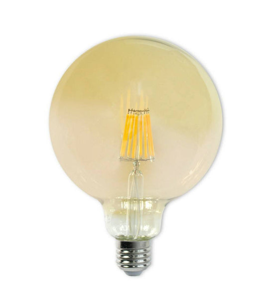Lampadina Led A Filamento Vintage 8 Watt E27 Globo G125 Luce Calda 3000k G125-oc         