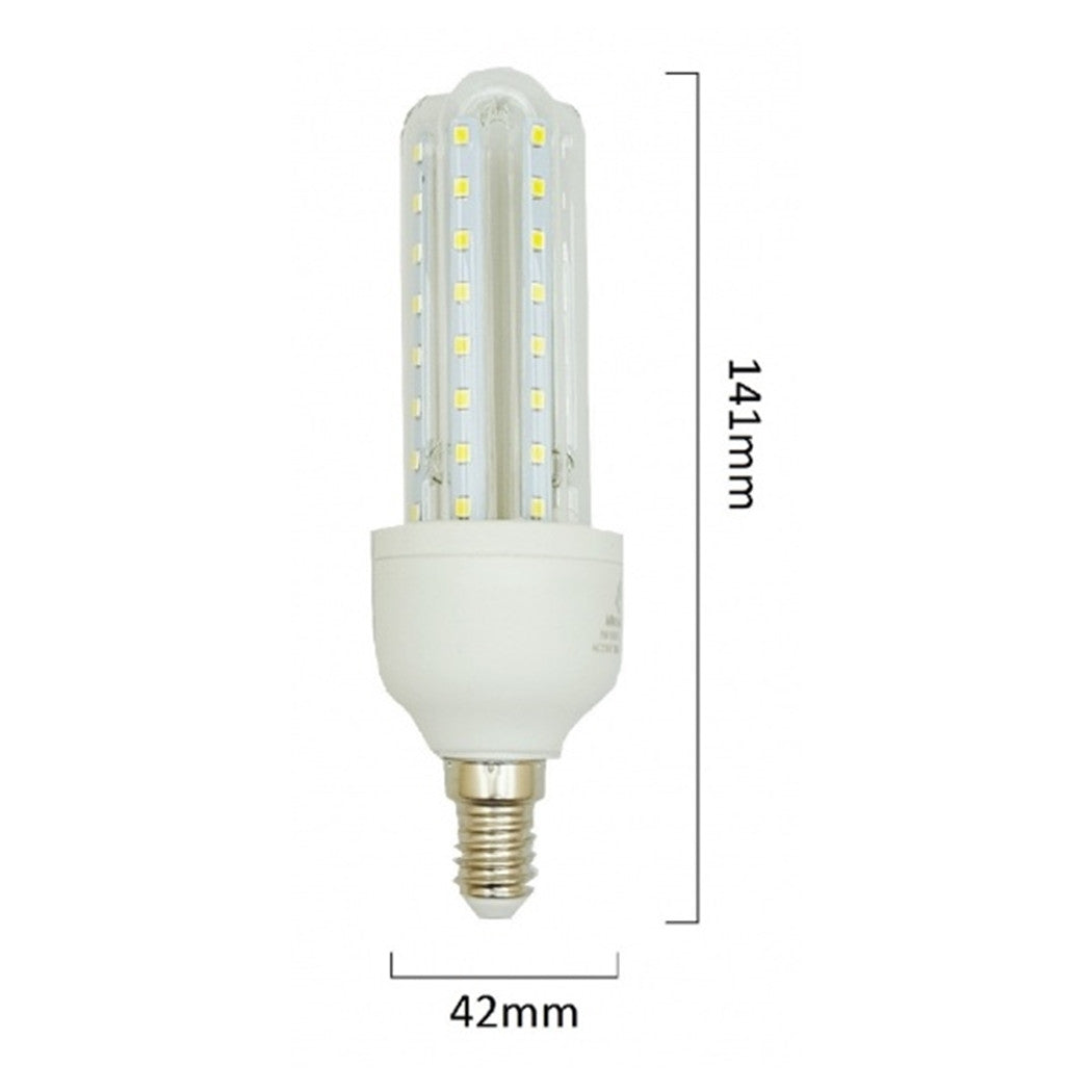 Trade Shop - Lampadina Led E14 12w 3u Jn13 Luce Tubolare Tubo Lineare Luce Calda 3000k 1140lm 87217         