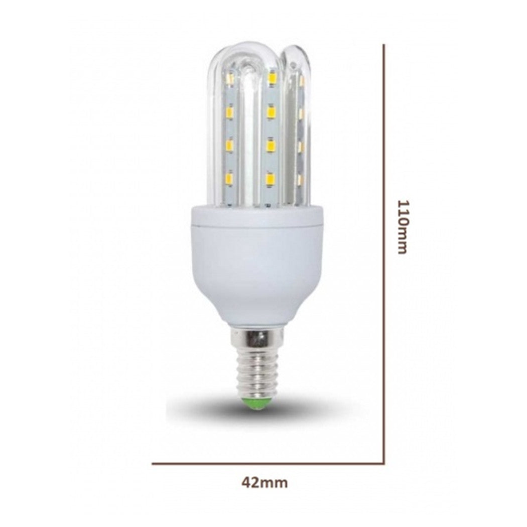 Trade Shop - Lampadina Led E14 5w 3u Jn05 Luce Tubolare Tubo Lineare Luce Naturale 4000k 475lm 87132         