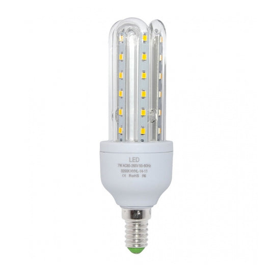 Trade Shop - Lampadina Led E14 7w 3u Jn08 Luce Tubolare Tubo Lineare Luce Naturale 4000k 665lm 87163         