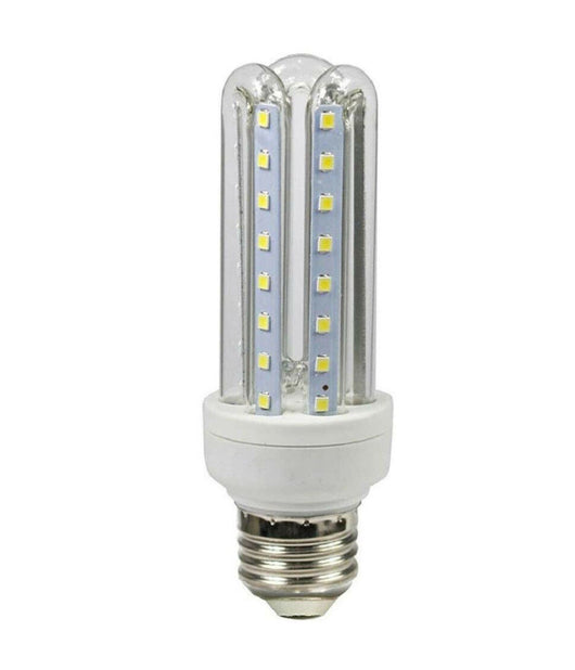 Lampadina Led E27 10 W Lampada Tubolare Luce Calda Fredda Naturale U-10w  -bianco Caldo      -