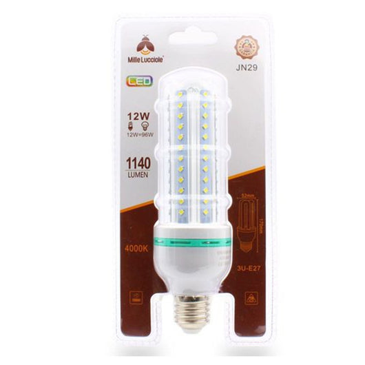 Trade Shop - Lampadina Led E27 12 W 3u Jn29 Mais Tubolare Tubo Lineare Luce Naturale 4000k 87378         
