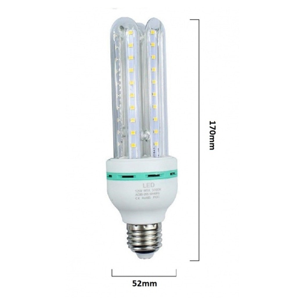 Trade Shop - Lampadina Led E27 12 W 3u Jn29 Mais Tubolare Tubo Lineare Luce Naturale 4000k 87378         