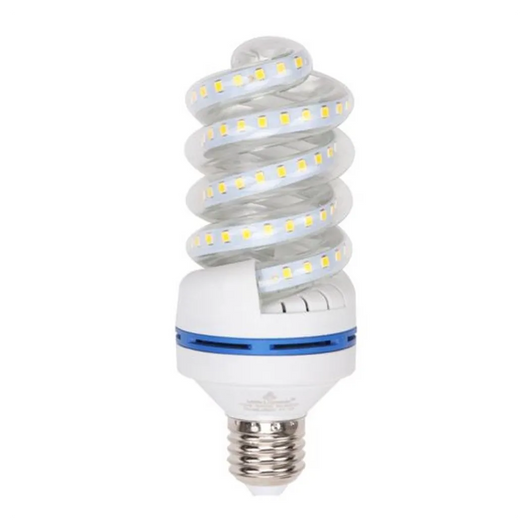 Trade Shop - Lampadina Led E27 15w 1425lm Tortiglione Vortice Spirale Luce Naturale Calda Fredda - -bianco Caldo      -