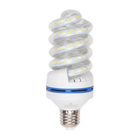 Trade Shop - Lampadina Led E27 15w 1425lm Tortiglione Vortice Spirale Luce Naturale Calda Fredda - -bianco Naturale      -