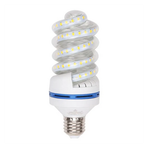 Trade Shop - Lampadina Led E27 15w 1425lm Tortiglione Vortice Spirale Luce Naturale Calda Fredda - -bianco Naturale      -