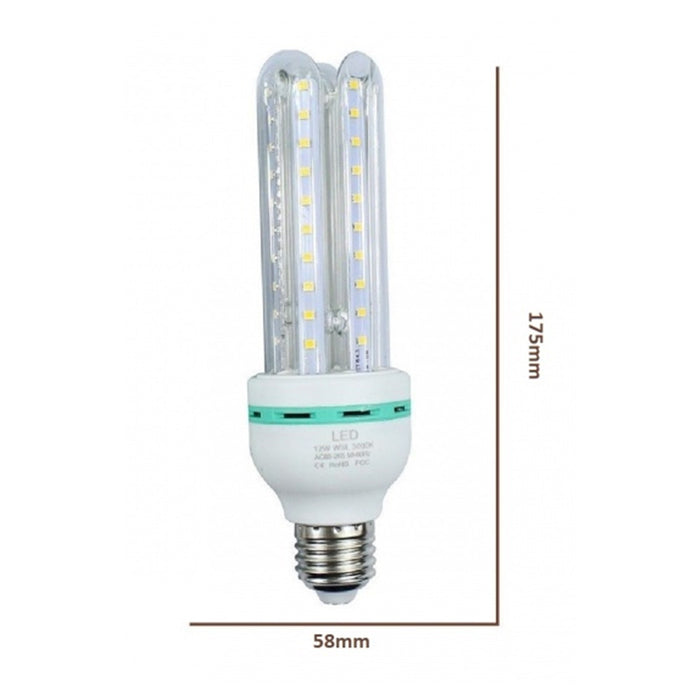 Trade Shop - Lampadina Led E27 16 W 4u Jn32 Mais Tubolare Tubo Lineare Luce Naturale 4000k 87408         