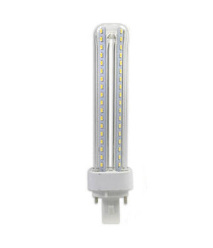 Lampadina Led G24 15 W 2 Pin Lampada Tubolare Luce Fredda Calda Naturale G2415w  -bianco Caldo      -