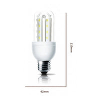 Trade Shop - Lampadina Led Jn19 Attacco E27 5w 3u Luce Calda 3000k Tubolare Lineare 475lm 87279         