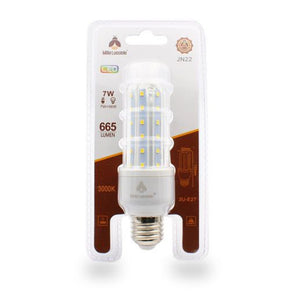 Trade Shop - Lampadina Led Jn22 Attacco E27 7w 3u Luce Calda 3000k Tubolare Lineare 665lm 87309         