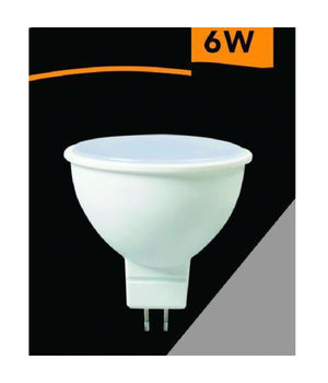 Lampadina Led Mr16 6w 12v Luce Fredda 6500k Calda 3000k Naturale 4000k Mr16-12v         