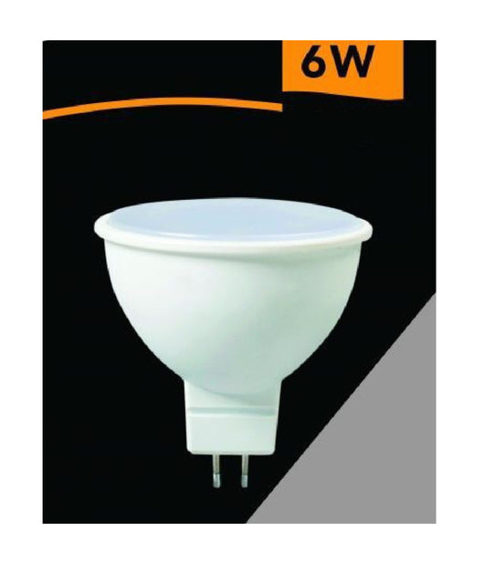 Lampadina Led Mr16 6w 12v Luce Fredda 6500k Calda 3000k Naturale 4000k Mr16-12v         