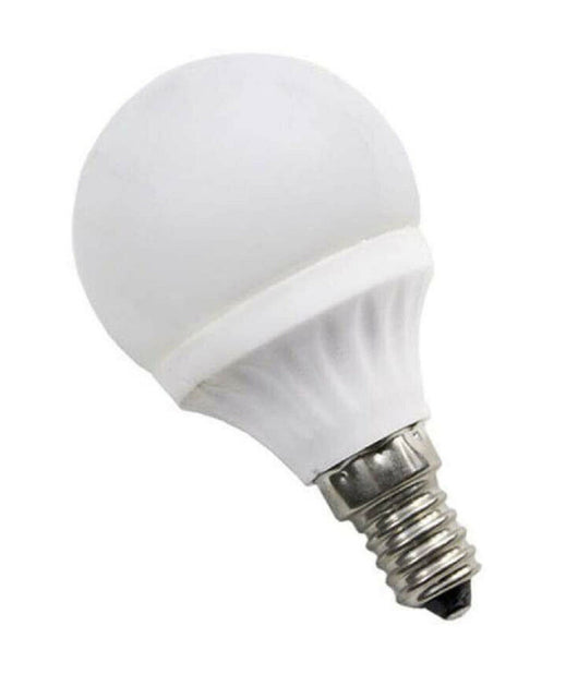 Lampadina Led Sfera E14 5 Watt Luce Rossa Verde E Blu Colorata Lampada A5003         